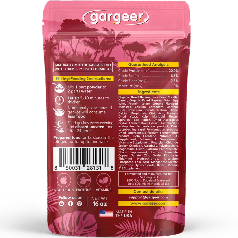 Gargeer Ingredientes premium sin soja: opción natural para crestados exigentes.