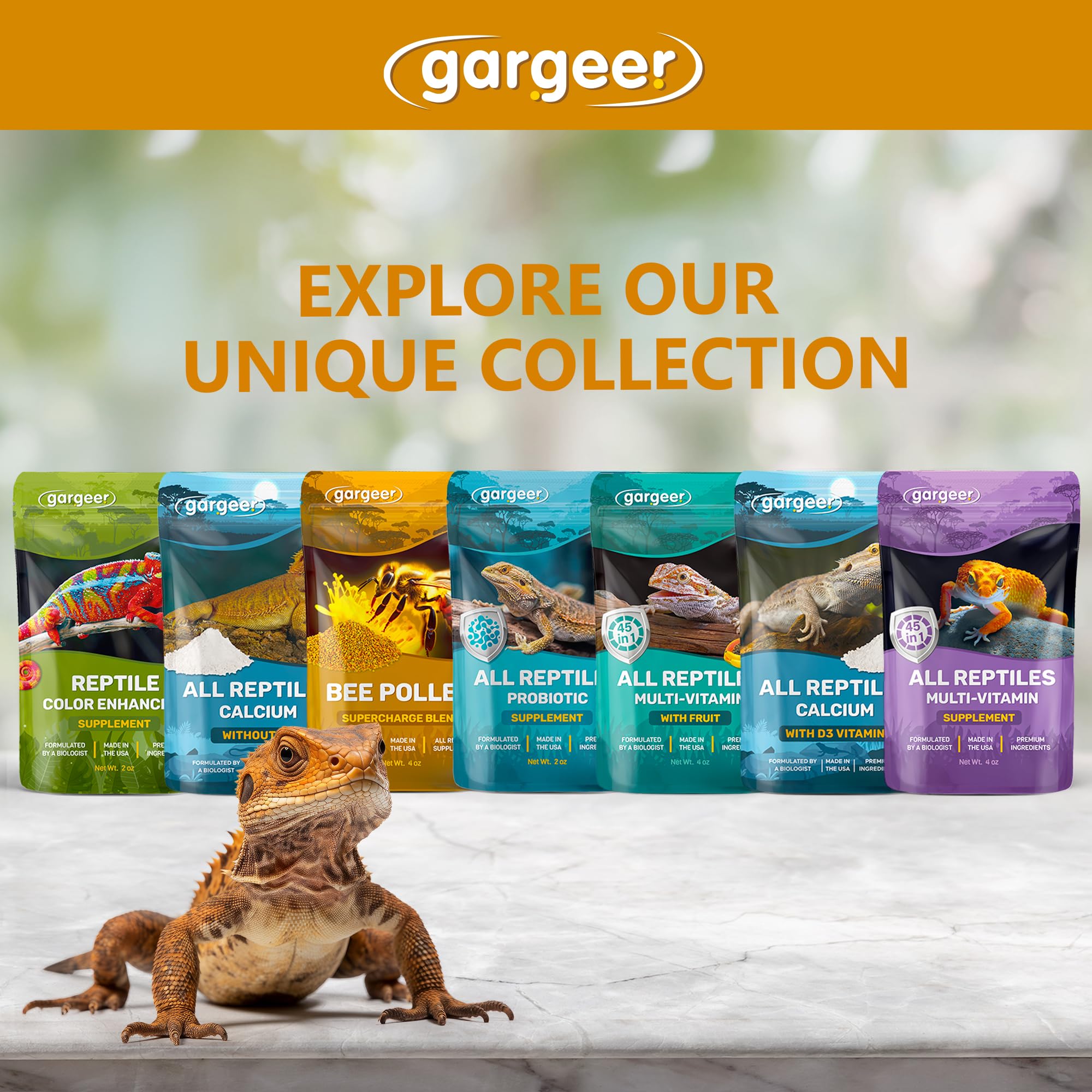 Polen de abeja para carga intestinal de insectos con Gargeer.
