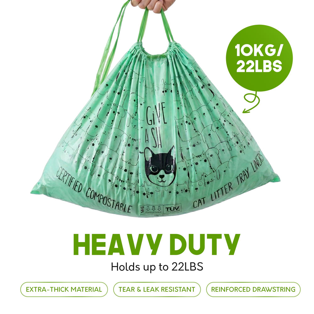 Bolsas compostables para uso doméstico, certificado de compostaje.