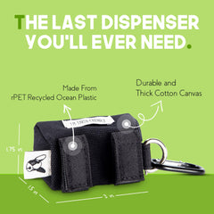 G.A.S Dispensador con Velcro reciclado y ajuste fácil