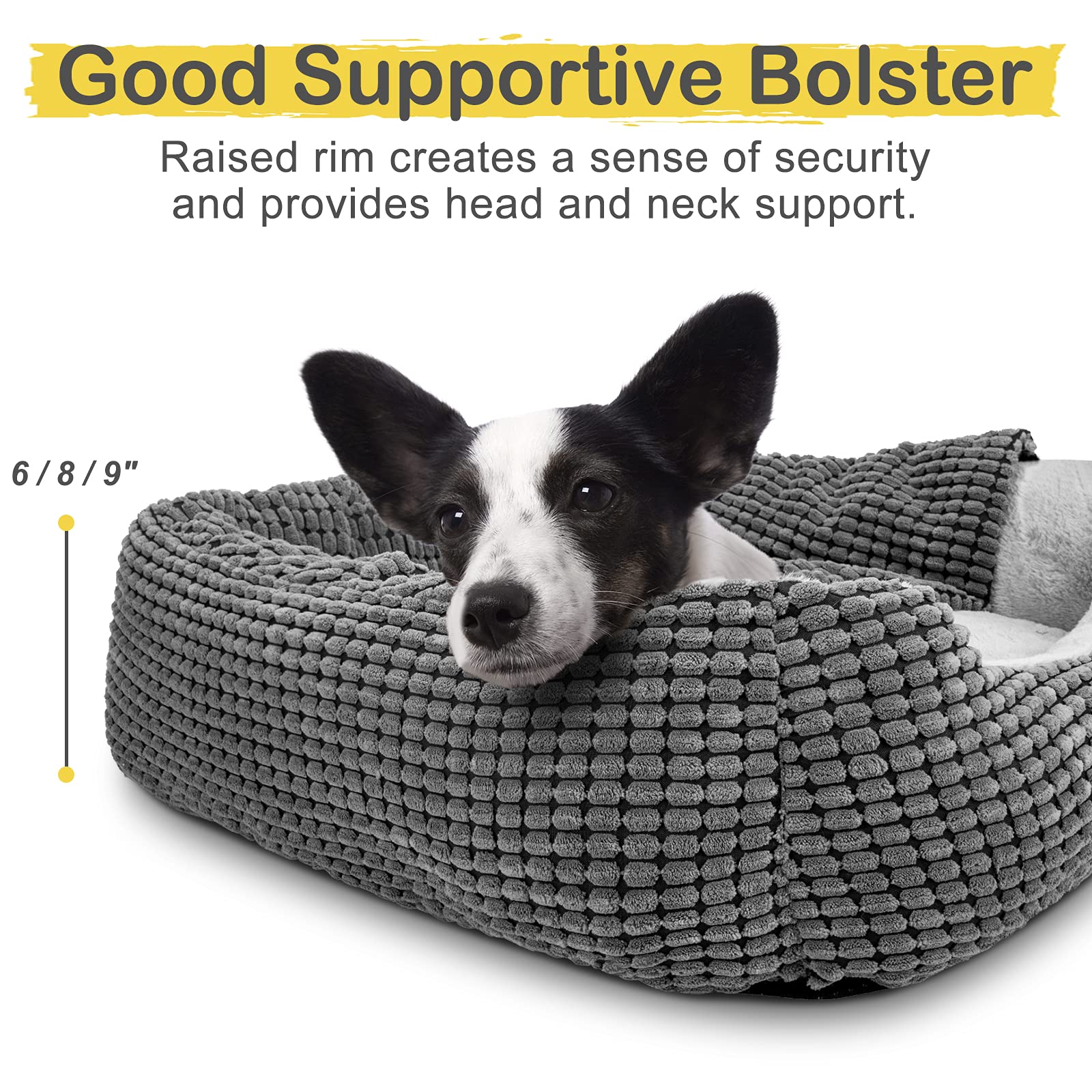 Gasur cama para perros lavable a máquina para cuidado sencillo