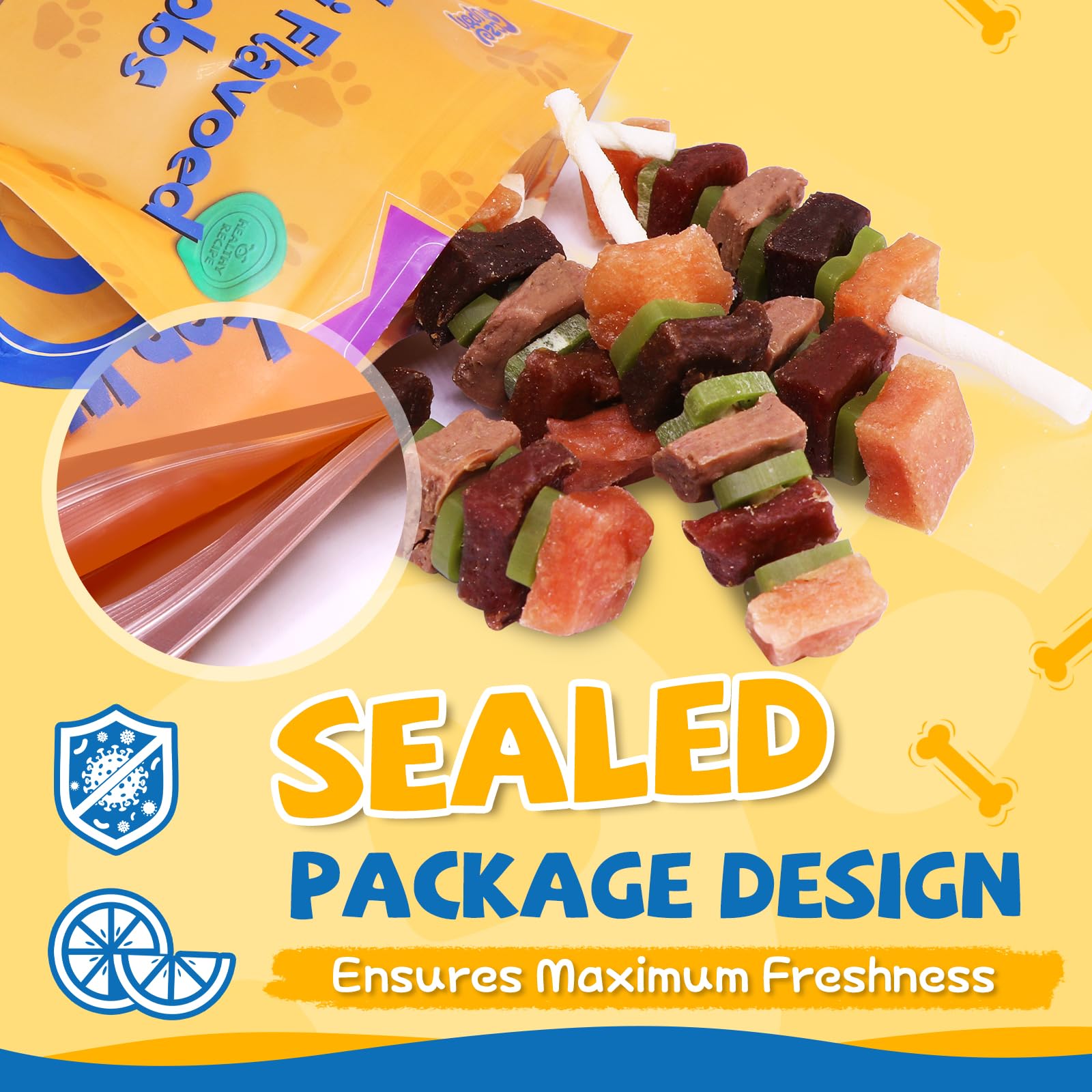 gazeupon mezcla de carnes en brochetas, proteínas variadas para sostener la energía.