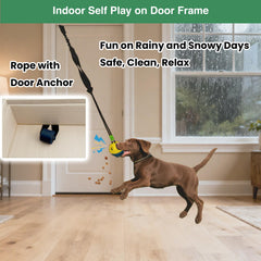 GDuolaPaws Juguete Exterior Cuerda Extensible para ejercicio al aire libre.
