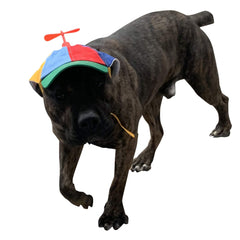 GEANBAYE gorra para perro con ajuste doble y cuerda, mantiene la hélice estable