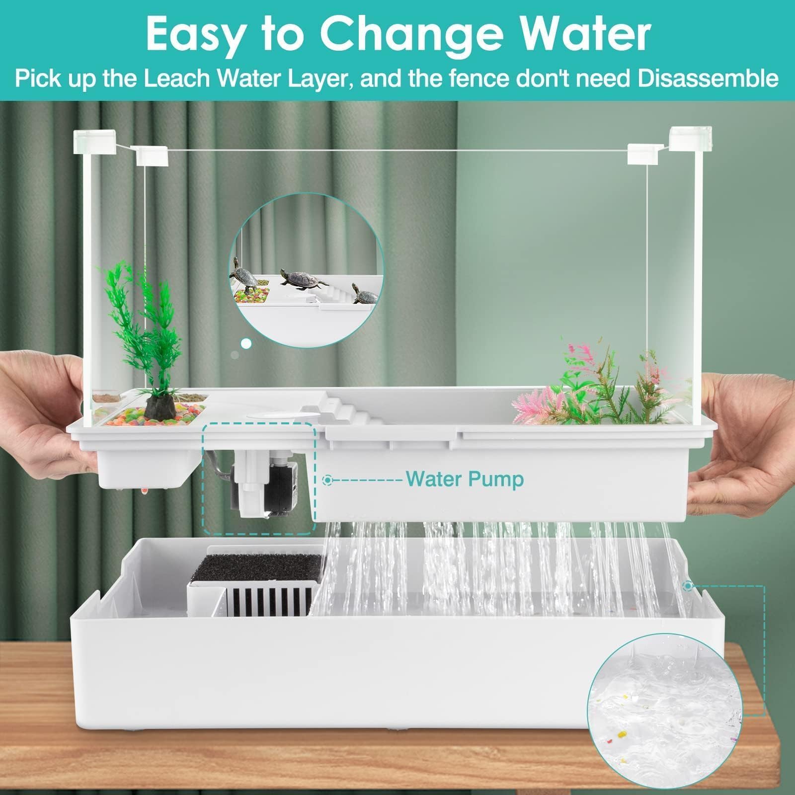 Geegoods plantas decorativas, crean zona verde y escondites seguros