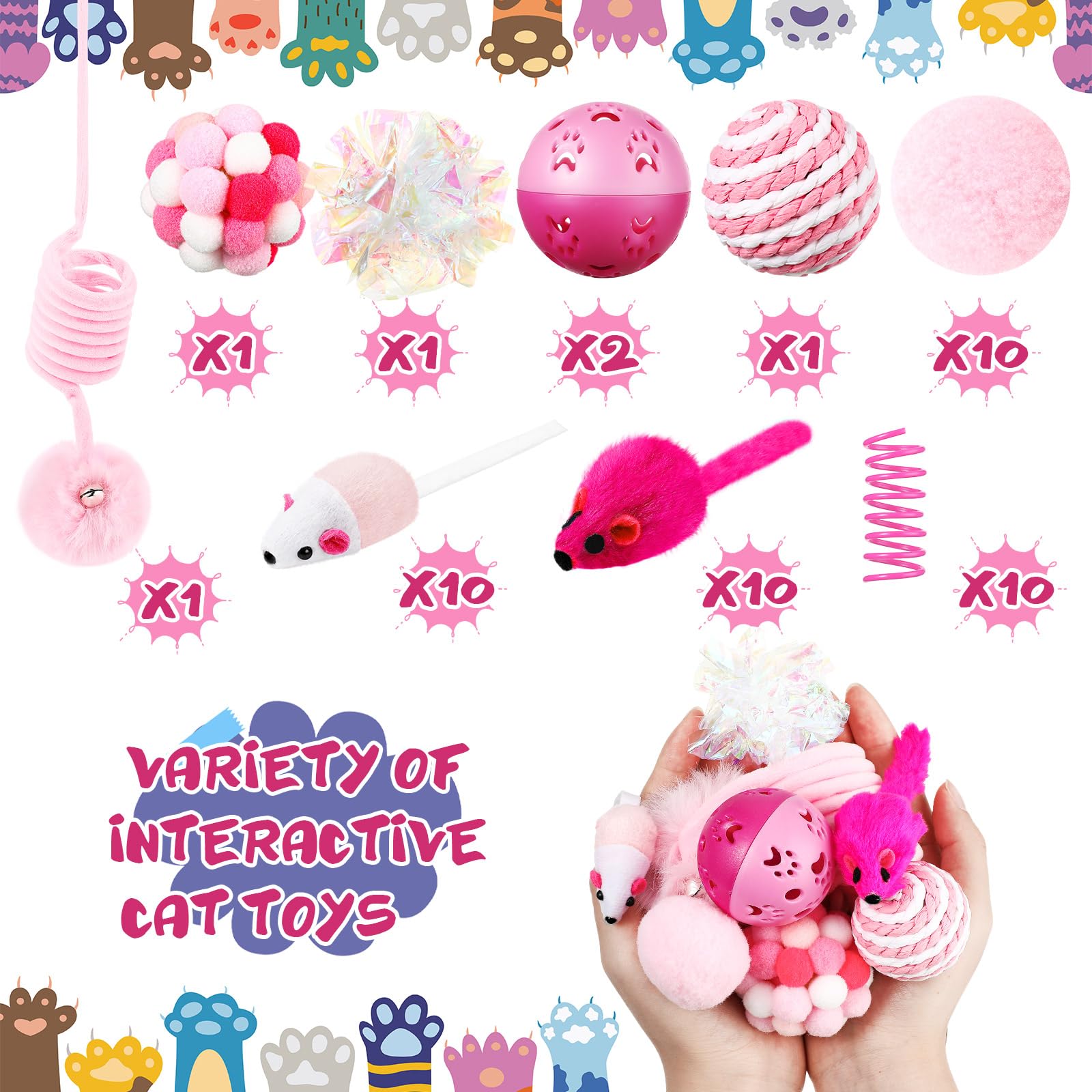 Gemscream: bolas crujientes para gatos, promueven ejercicio ligero.
