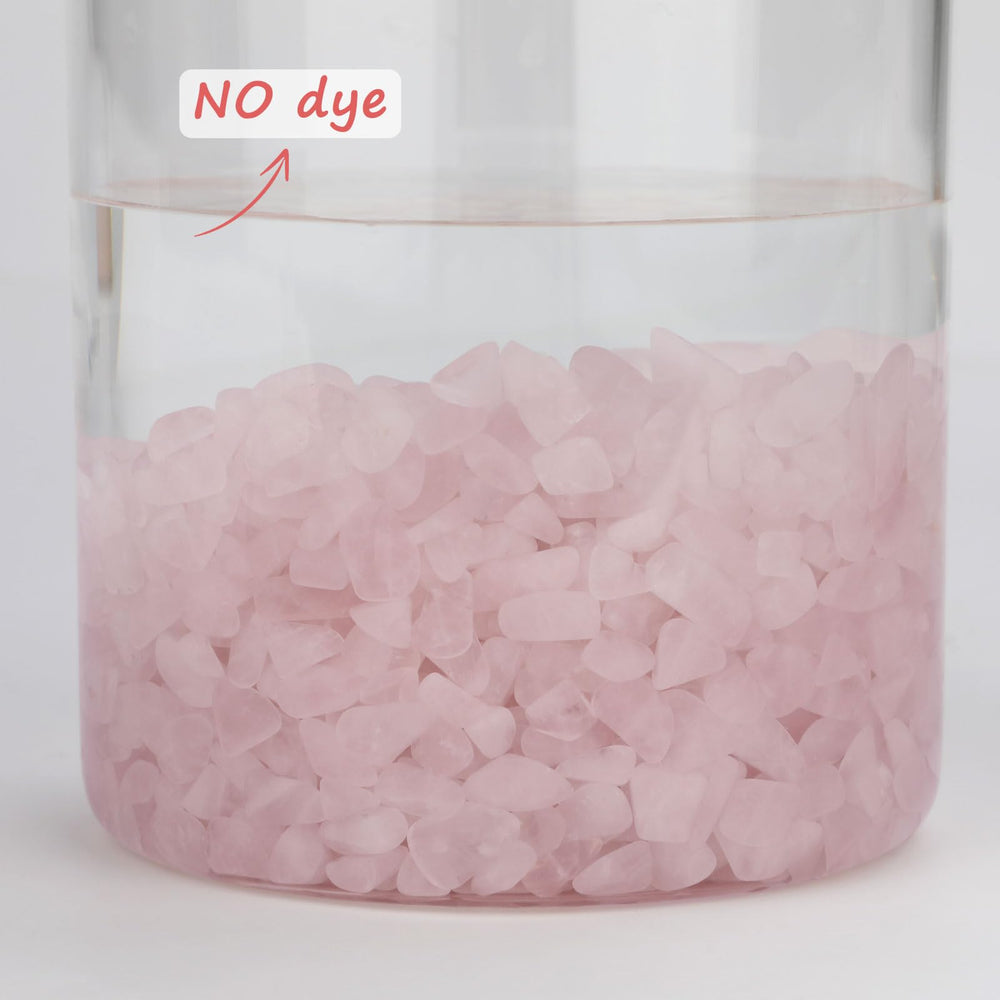 Gemshan cristales rosados naturales para decoración y arreglos