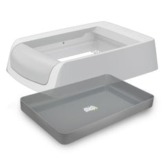 Bandeja Generic para arena de gato, duradera y lavable para uso diario.