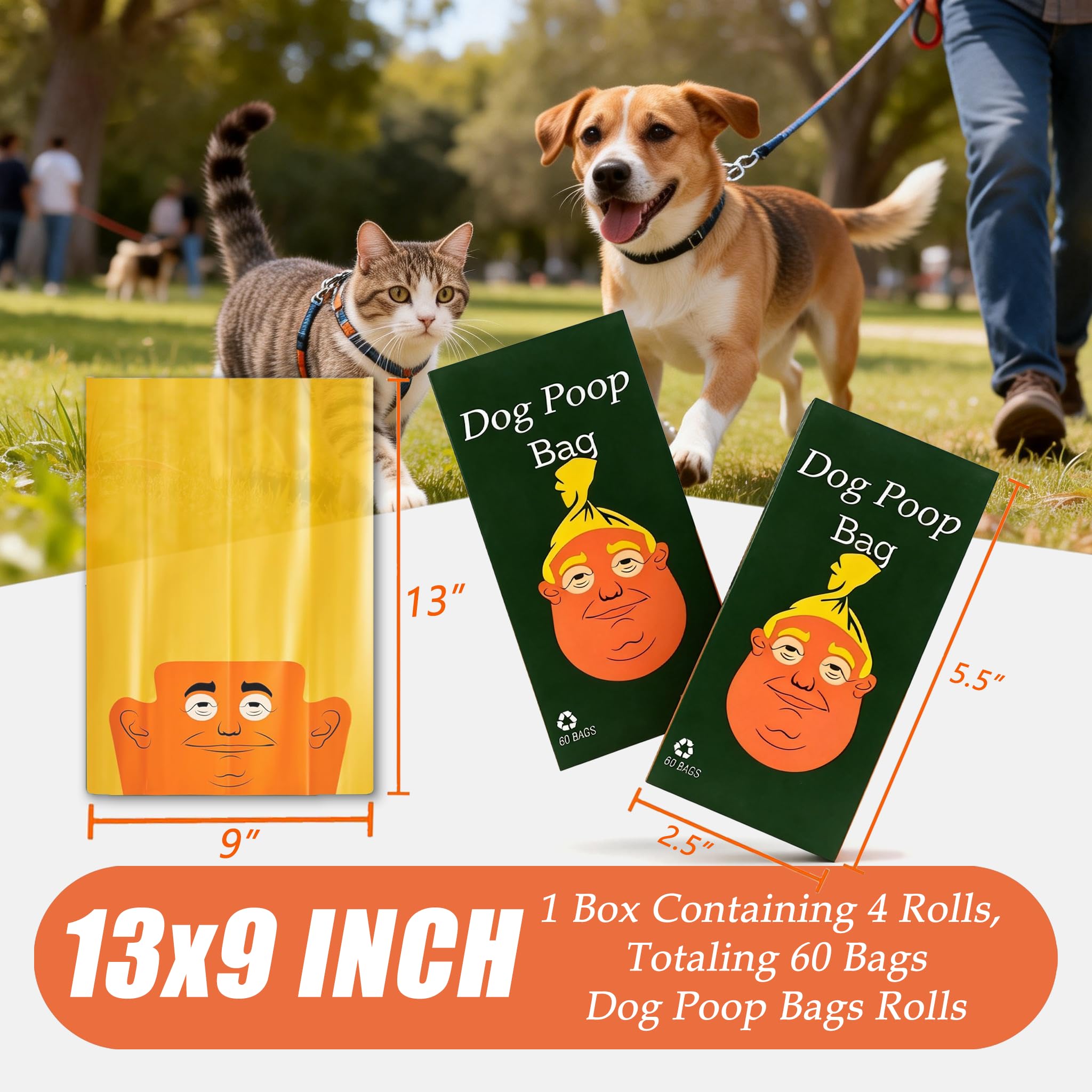 Bolsas Generic con cierre doble para caca de perros, evitan derrames.