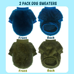 Conjunto en verde oscuro para perros pequeños, cómodo y seguro.
