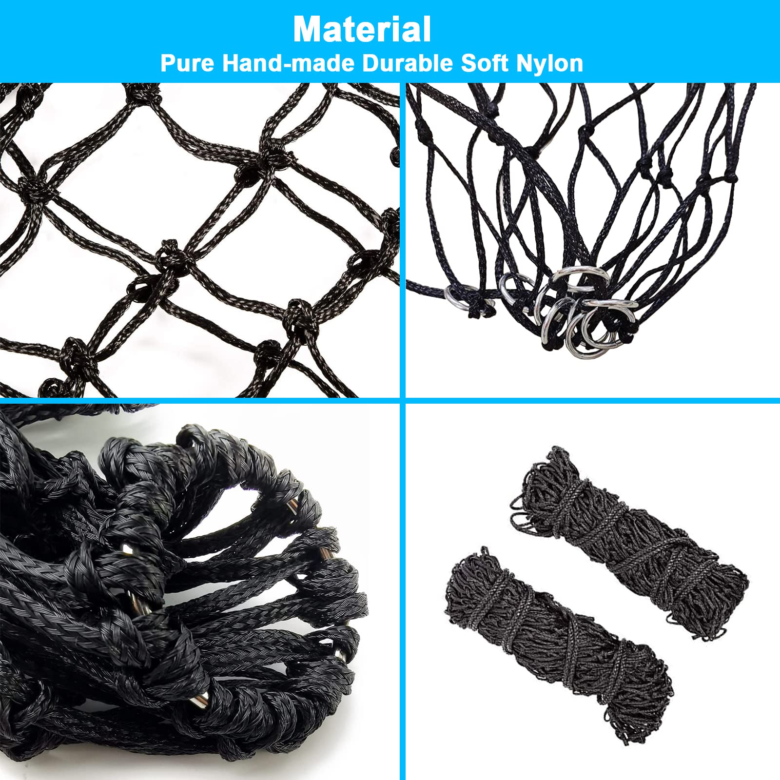 Generic hay net con agujeros 2x2 pulgadas para reducir derrames