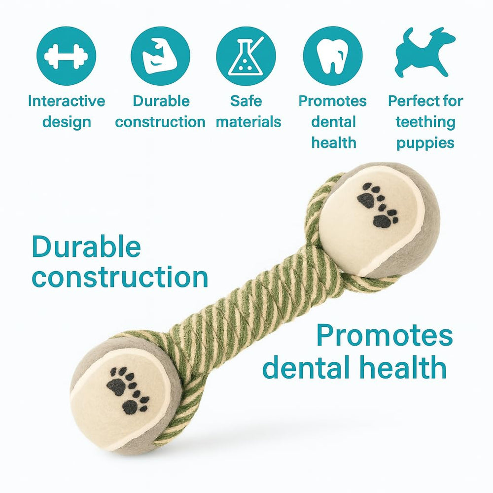 Generic juguete para perros activos que aman masticar, con gran resistencia.