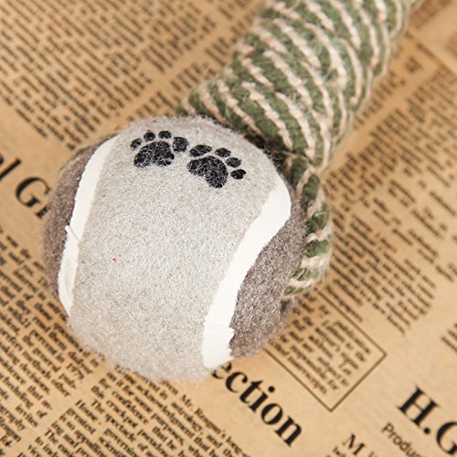 Generic juguete cuerda para perros promueve limpieza dental suave y masaje de encías.