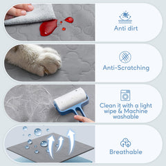 Manta Generic para perros lavable a máquina, limpieza rápida y práctica.