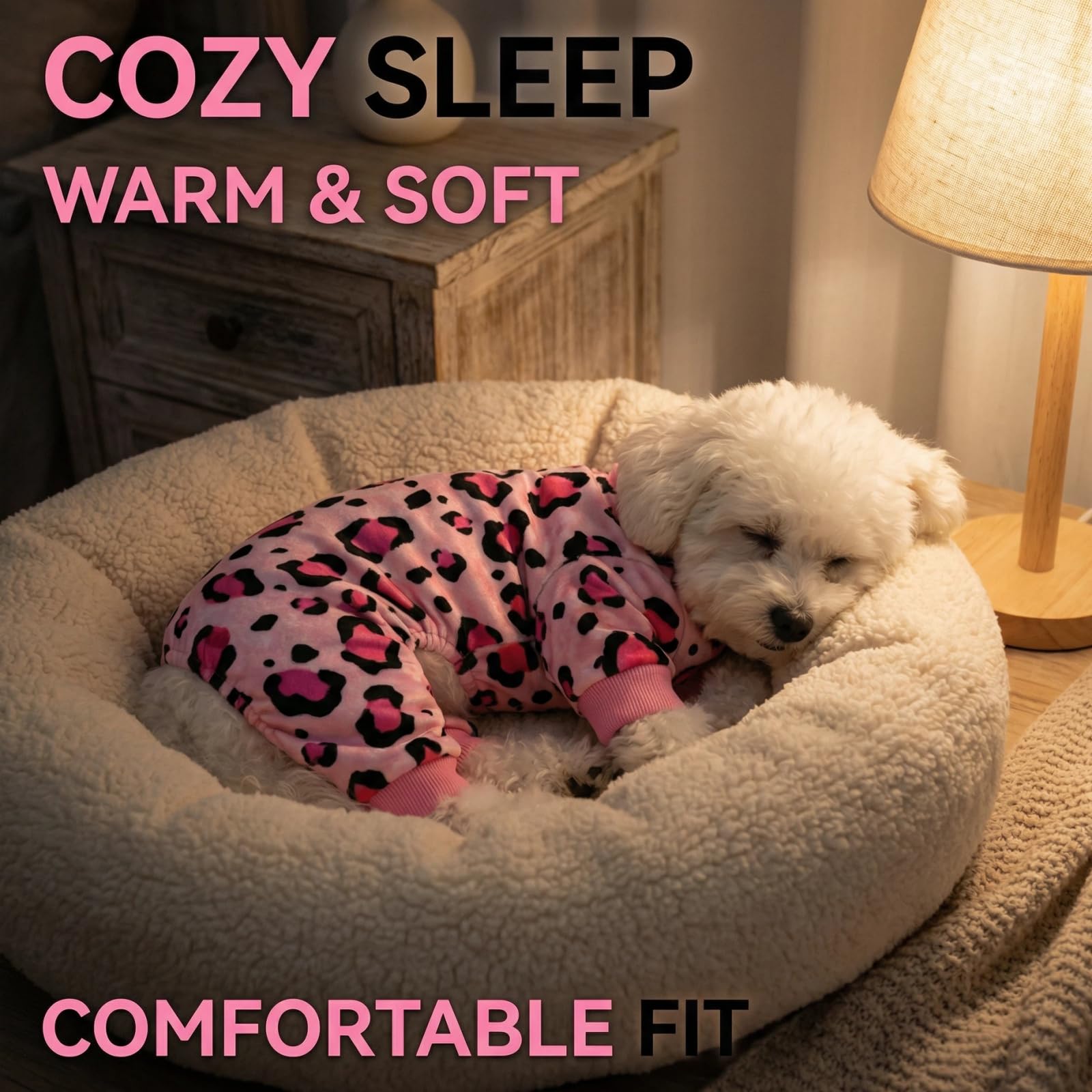 Pijama para perros Generic, uso diario en frío: mantiene caliente.
