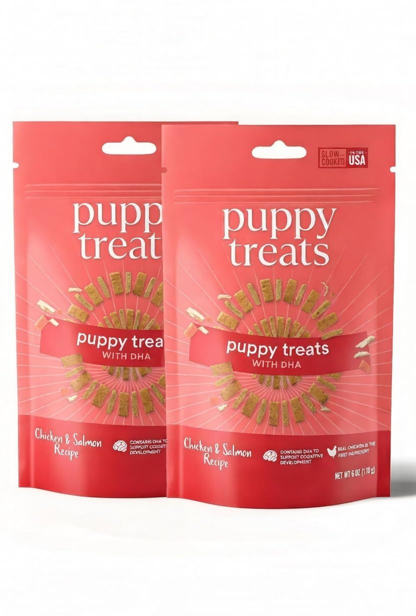 Generic Premios para cachorros con DHA, bocados suaves para entrenamiento diario.
