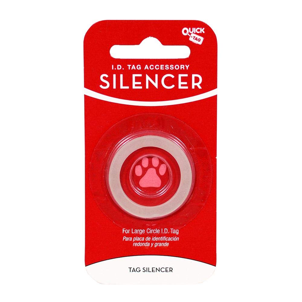 Silenciador circular de placa de identificación Generic para perro: reducción de ruido y mayor legibilidad.