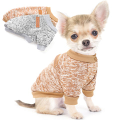 Generic suéter-perro XXS, ideal para paseos invernales al aire libre.