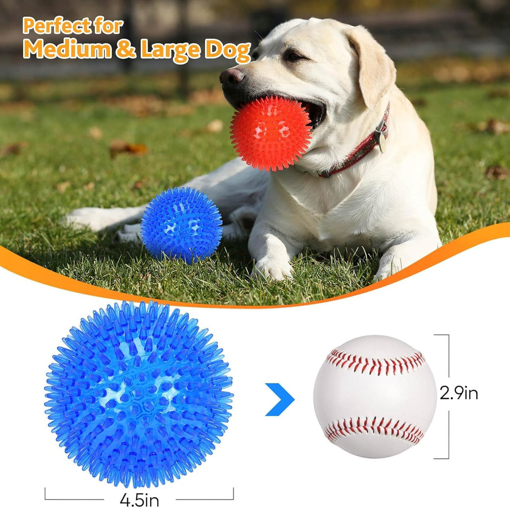 Generico bola para perros con sonido, útil para juego interactivo sostenido.