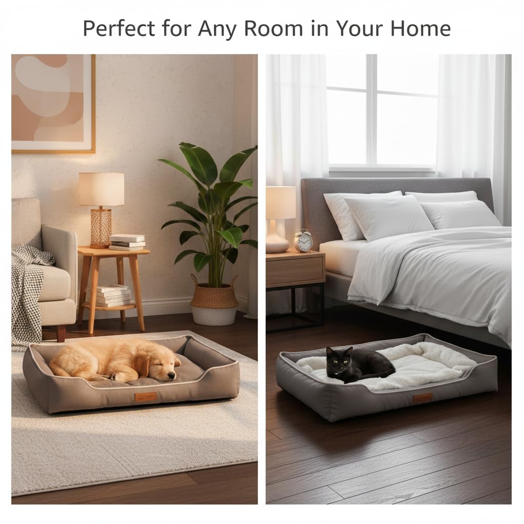 Cama genérico impermeable, relleno de algodon PP grueso para soporte.