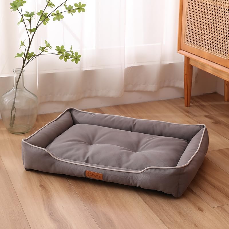 Cama genérico impermeable para perros, tejido Oxford resistente a mordidas.
