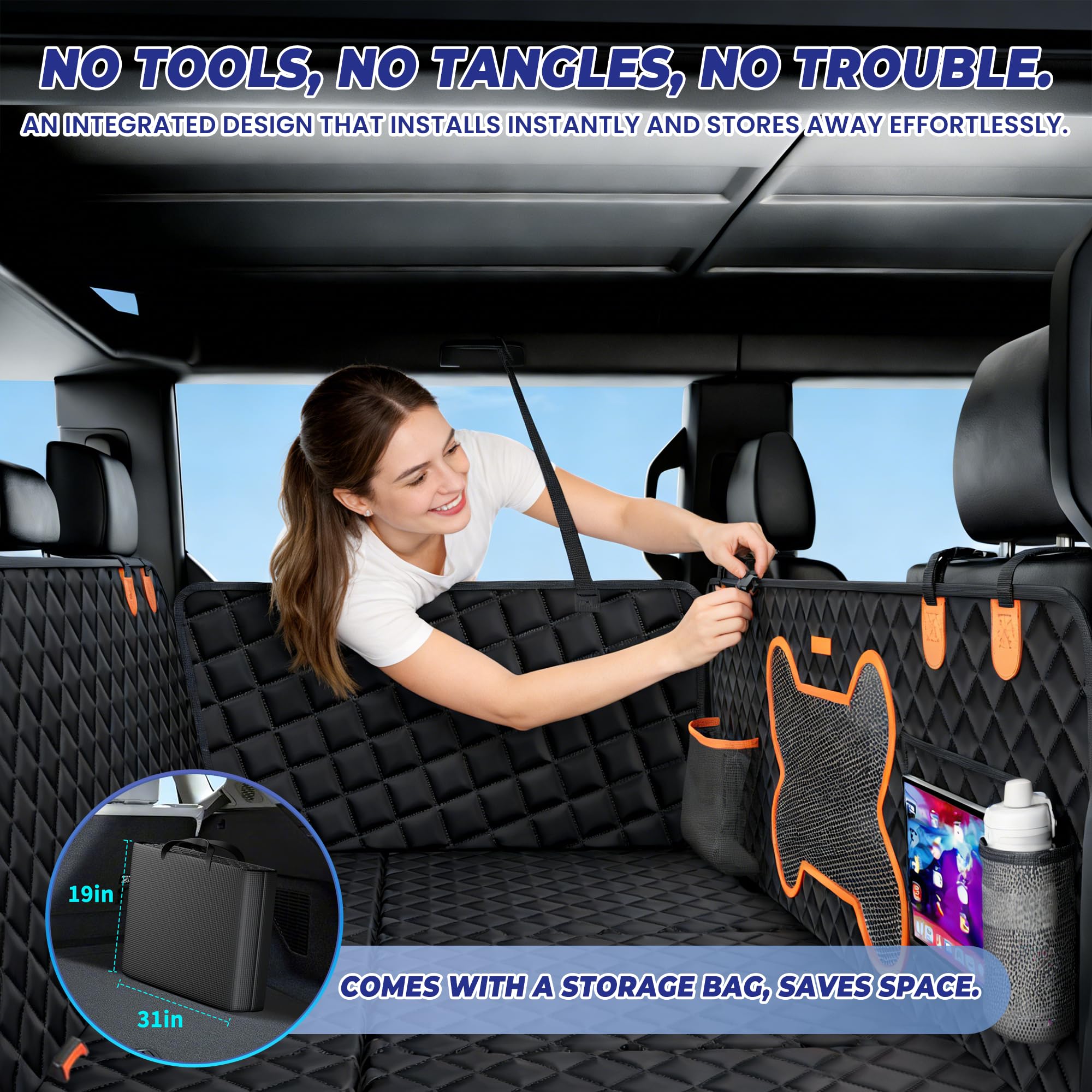 Geotick ajuste universal para camiones y SUVs garantiza compatibilidad amplia.