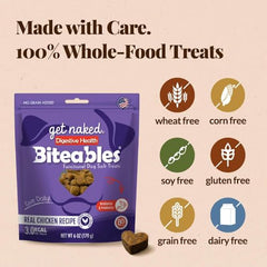 Get Naked Biteables: etiqueta hecho en Estados Unidos, calidad garantizada.