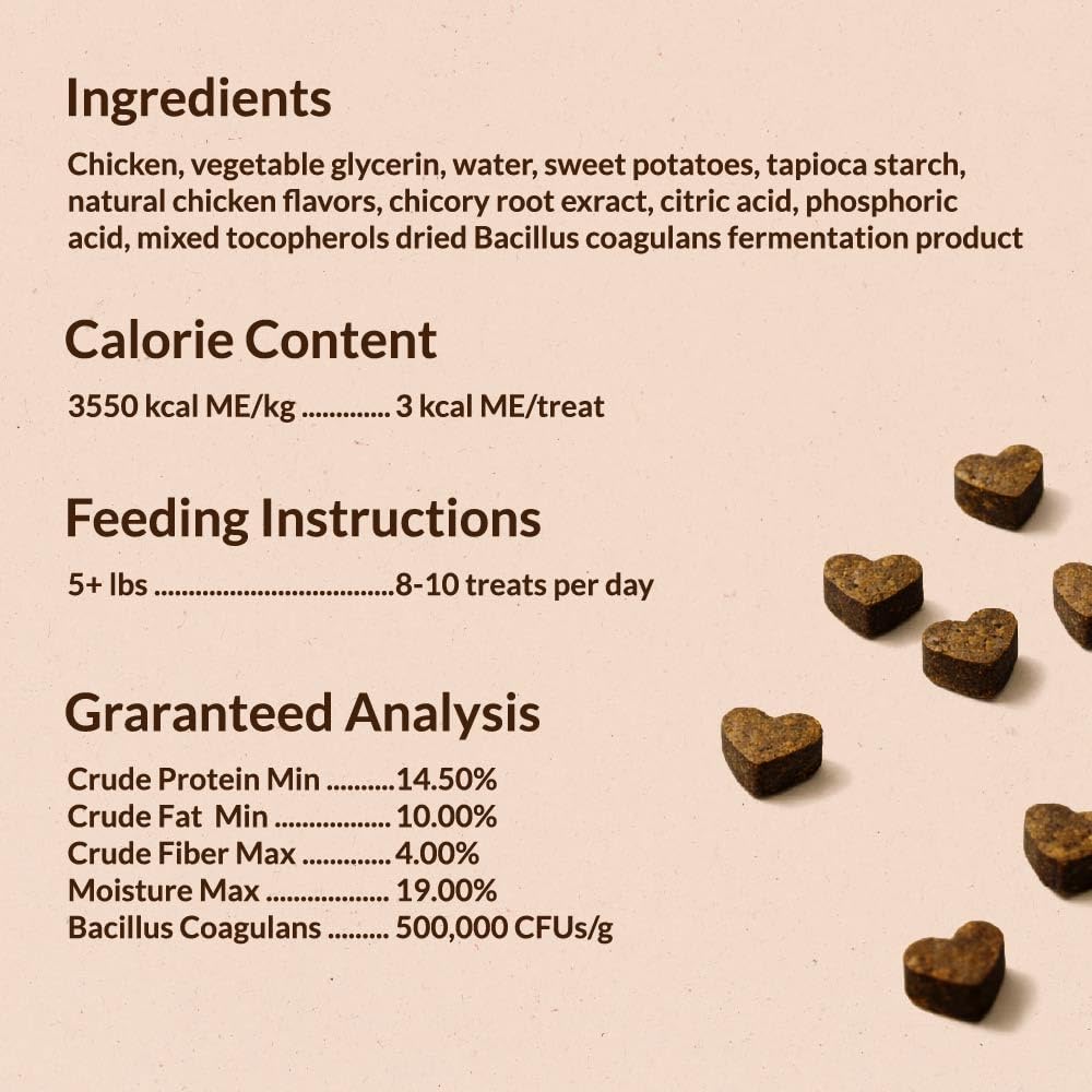 Get Naked Biteables: prebiótico Fos para la salud intestinal.