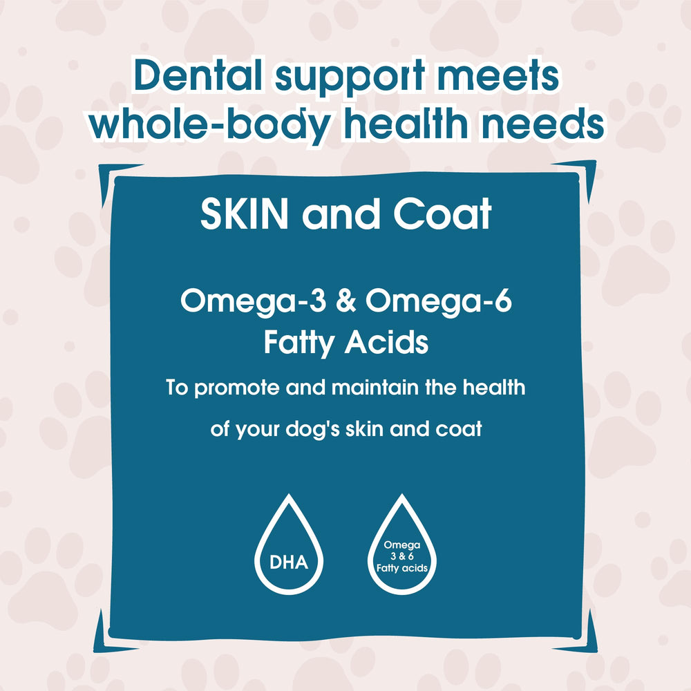 Get Naked Skin & Coat, textura masticable mejora la limpieza bucal.