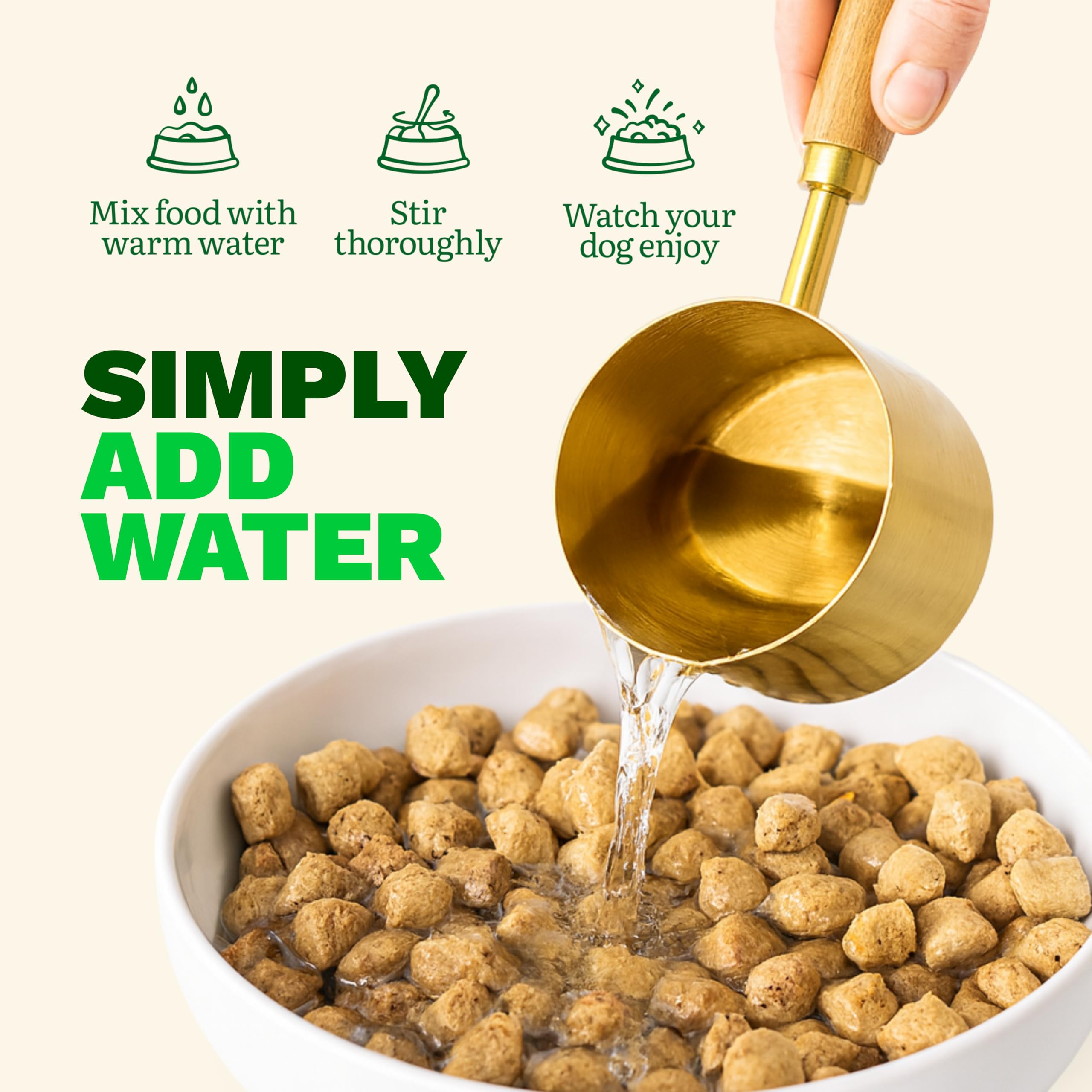 Get Joy puede usarse como comida completa o topper para enriquecer el plato