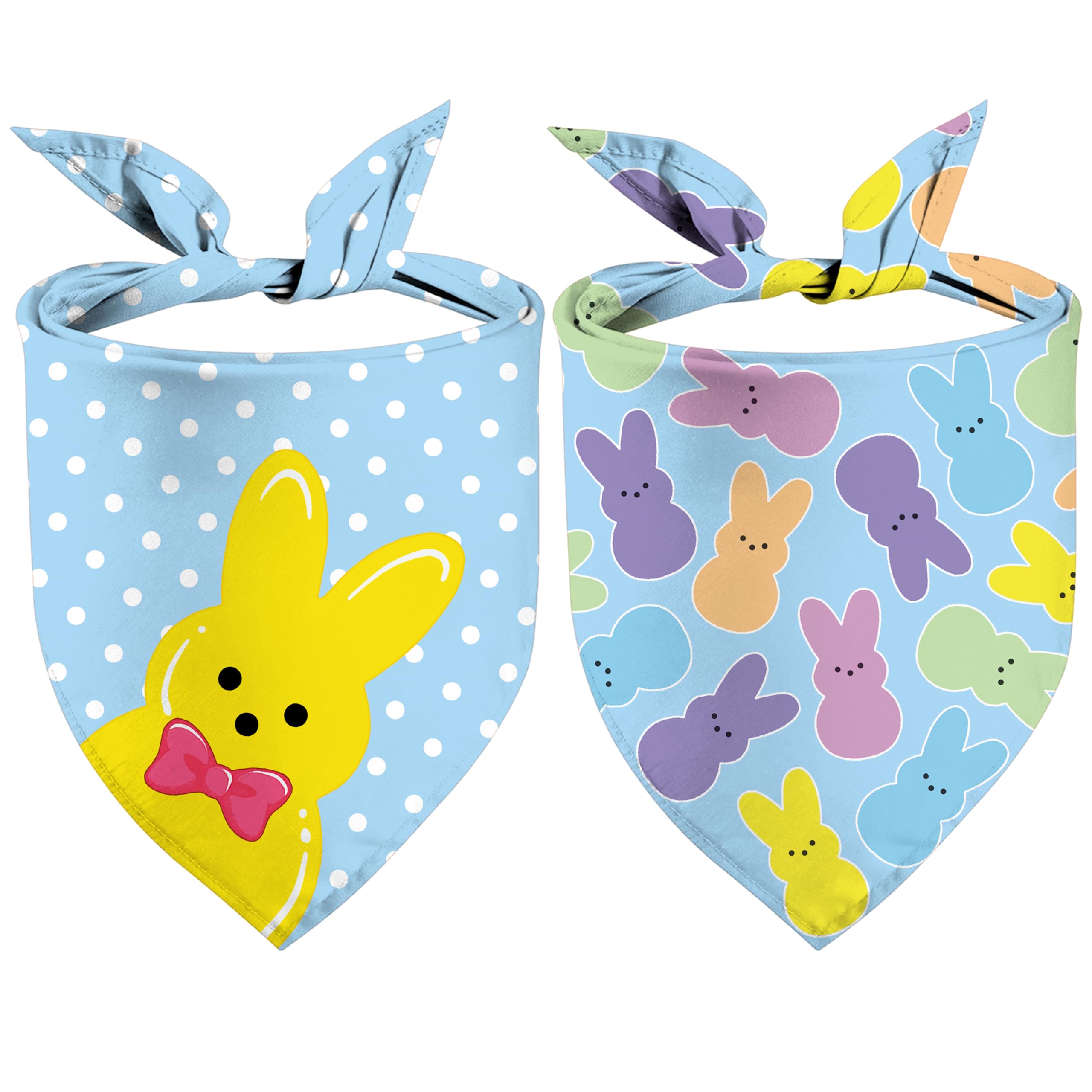 GHSJYO bandana Pascua de doble capa para perro, mayor durabilidad para el uso diario.