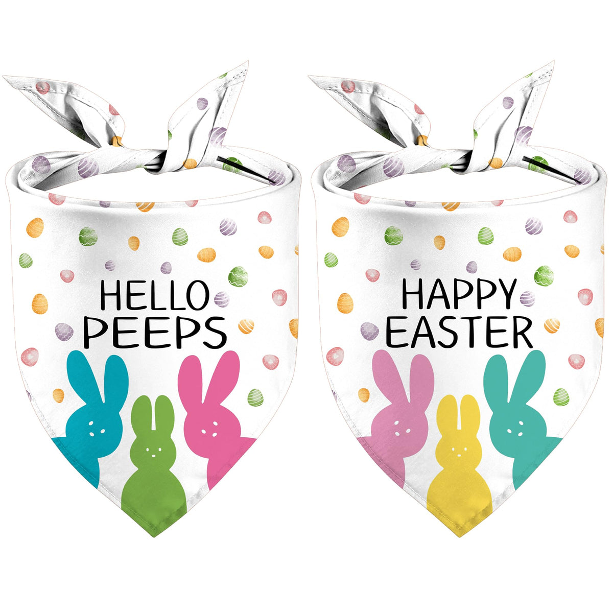 GHSJYO bandana de Pascua para perro Hello Pepes, estilo festivo para tu mascota