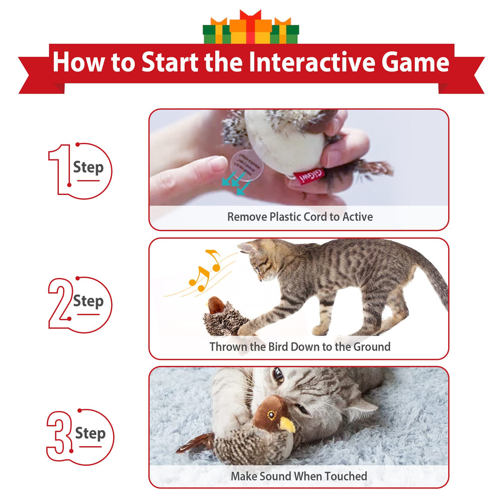 Gigwi material tejido suave, seguro para mascotas durante el juego.