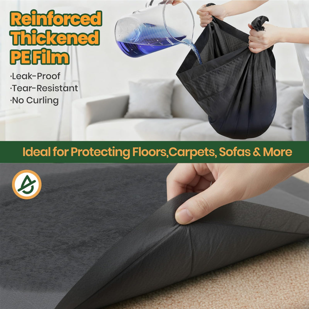 Gimars base de PE impermeable evita filtraciones y protege superficies.