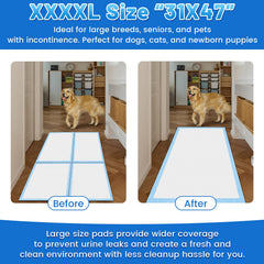 Gimars XXXL diseño impermeable para evitar filtraciones en pisos.