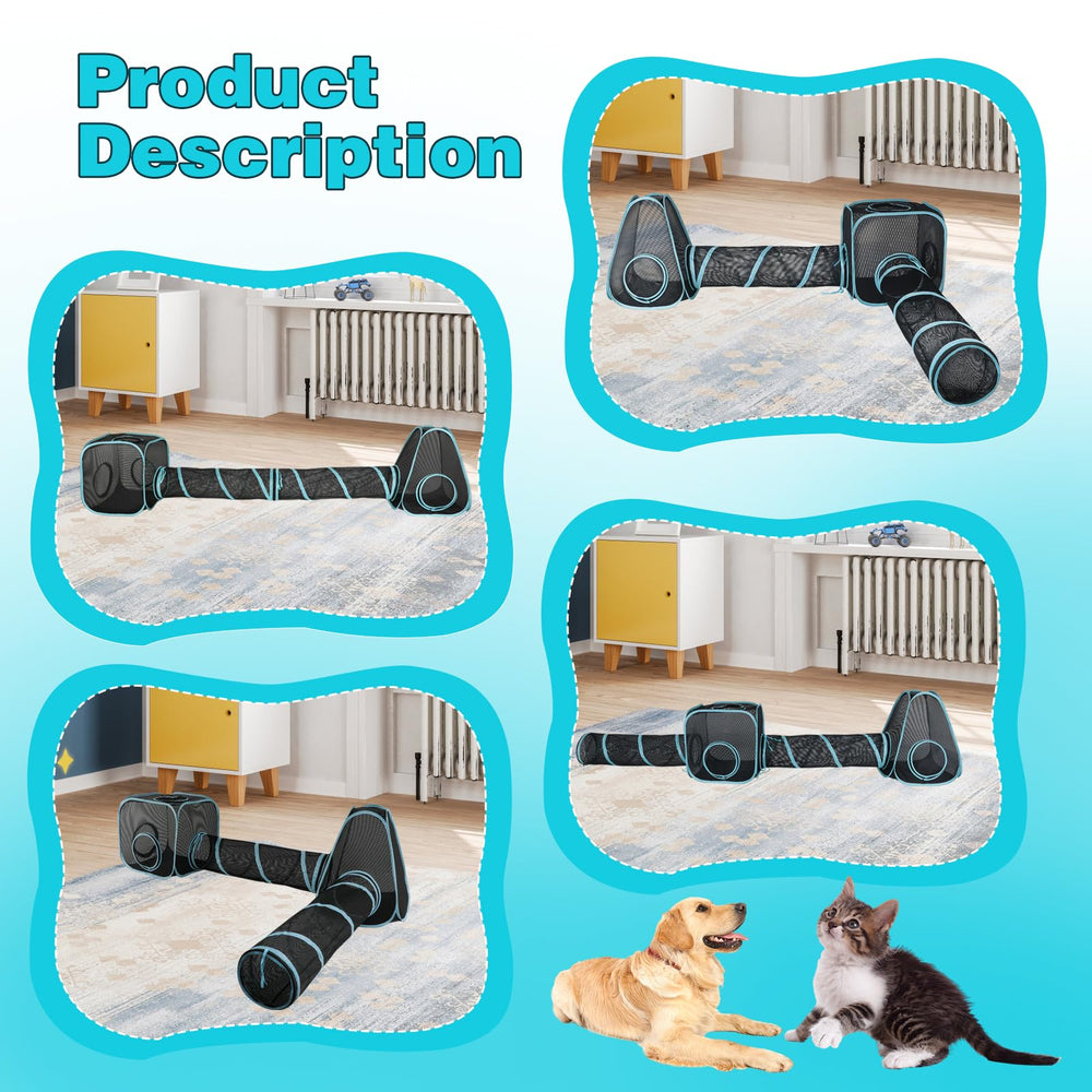 GINDOOR uso múltiple para gatos y conejos, ideal en exteriores o interiores.