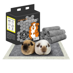 Almohadillas ginidear para cobayas, paquete de 24, limpieza rápida y control de olores