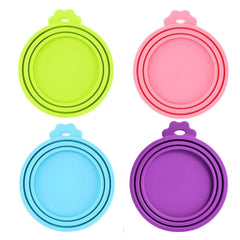 Giozoc tapa de silicona para latas de mascotas, ajuste universal.