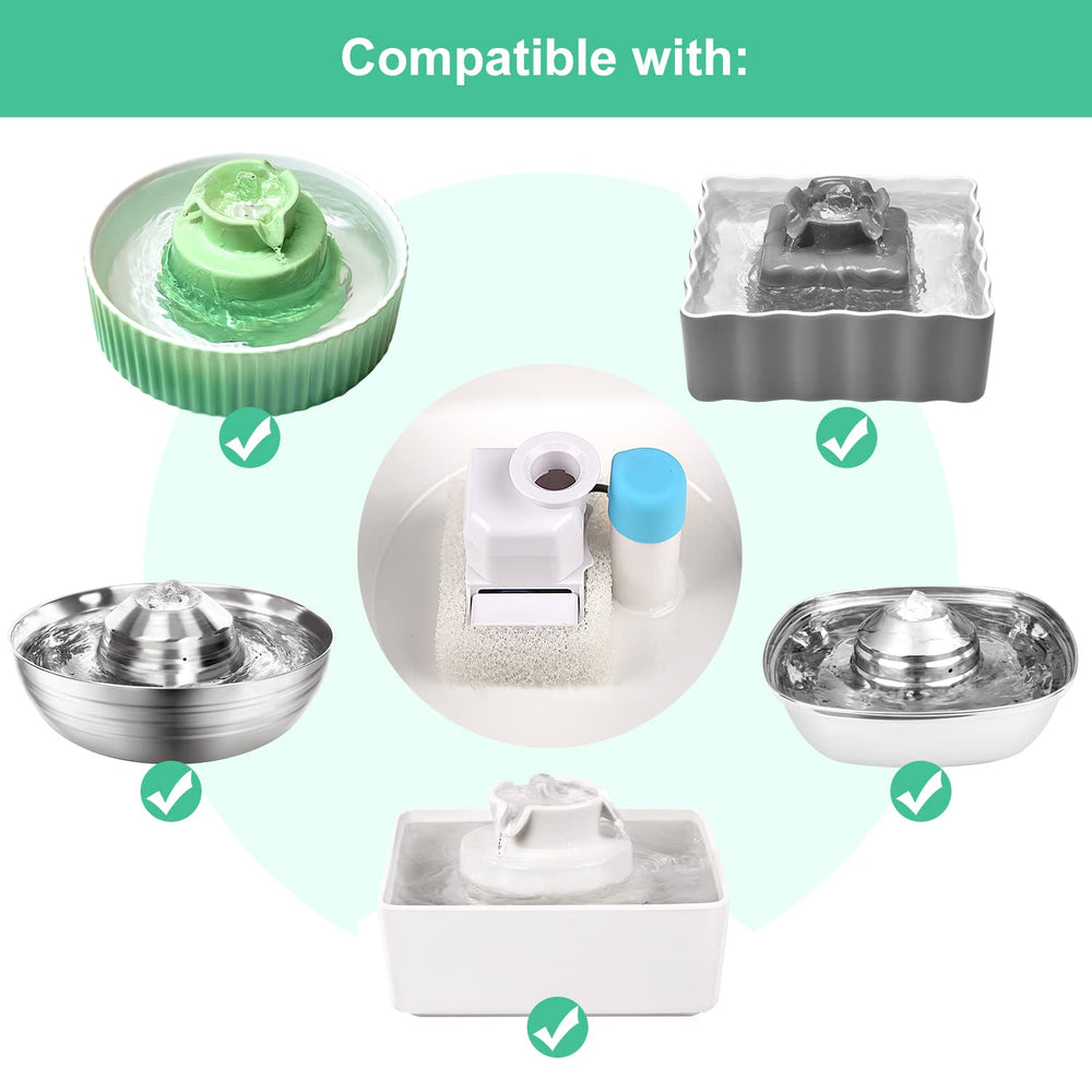 GISOFIK filtración triple para agua de mascotas, mejor sabor y limpieza potencial.