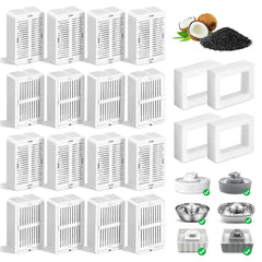 GISOFIK filtros CupCake cerámico: filtración estable para agua fresca de gatos.