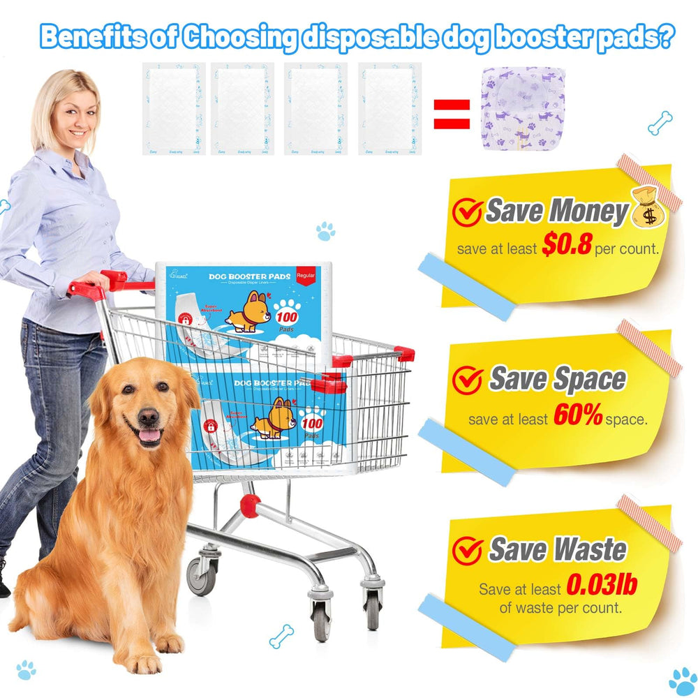GIUACL forro suave de algodón para perros, reduce irritación.