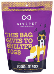Golosinas Doghouse Rock de GivePet, bolsa de entrenamiento para perros, sabrosas y saludables