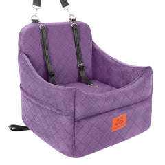 GL GLENSLAVE asiento para perros en coche con cinturon ajustable para seguridad
