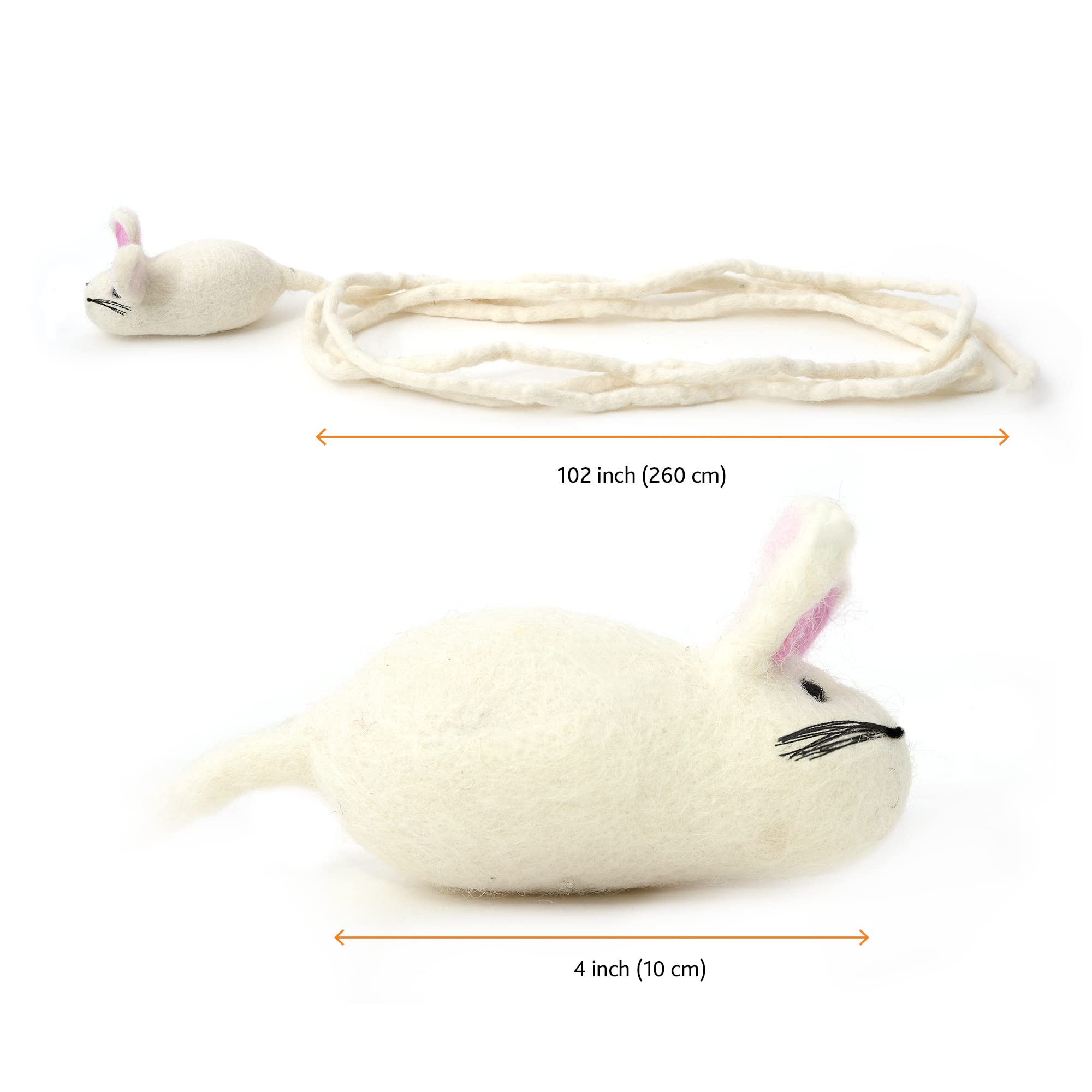 Glaciart One juguete artesanal, perfecto para fortalecer vínculo entre tú y tu gato.