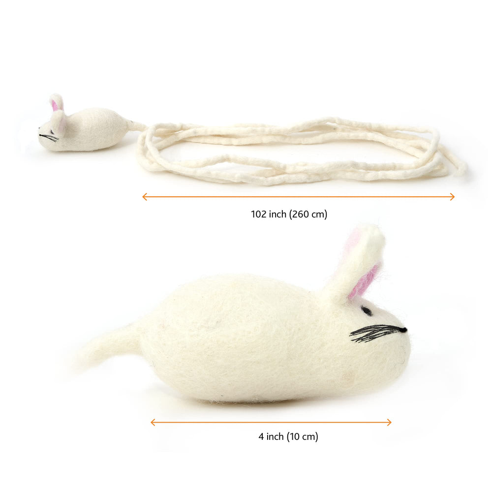 Glaciart One juguete artesanal, perfecto para fortalecer vínculo entre tú y tu gato.