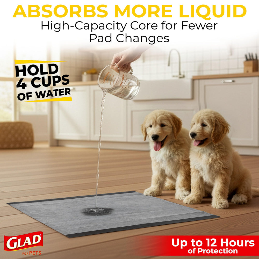 Glad almohadillas olor-control carbón ayudan a mantener el ambiente fresco.
