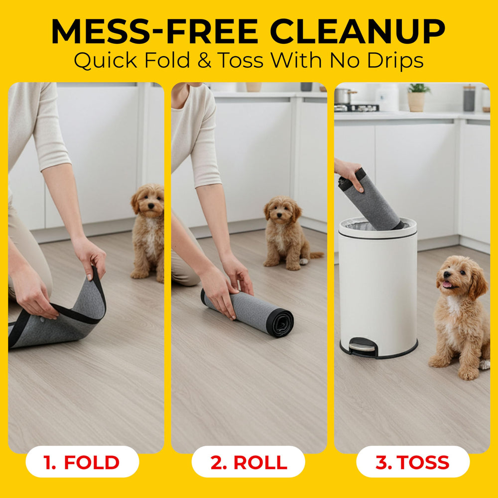 Control de olor diario con Glad for Pets pad entrenamiento