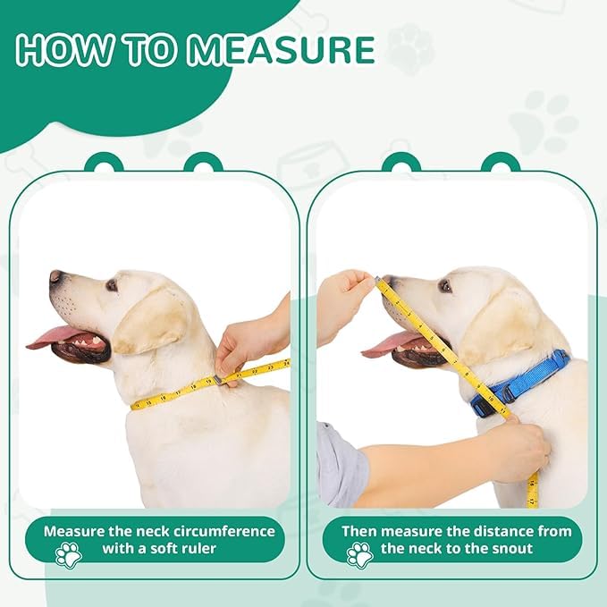 GLADOG collar cómodo para perros grandes y medianos.