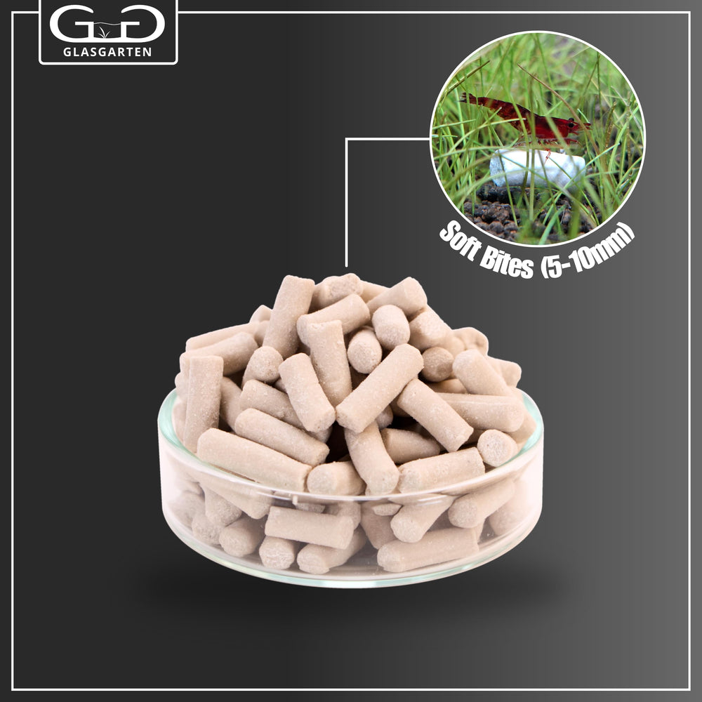  GlasGarten Mineral Junkie Bites: palito de 5-10 mm para dosis precisas.
