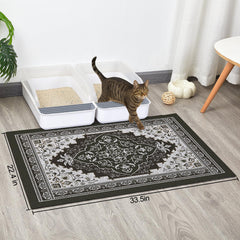 Glittme alfombrilla con malla de alta densidad para atrapar la arena.